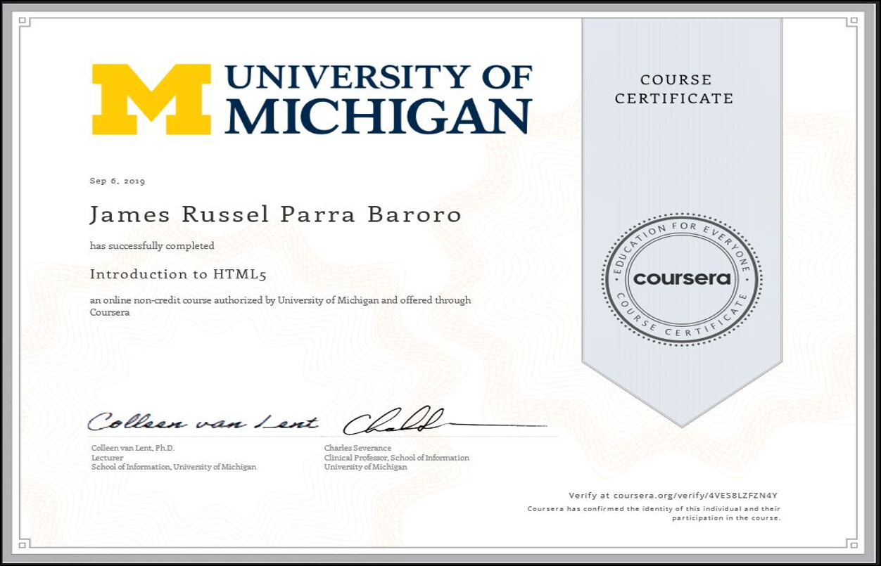 HTML5-cert